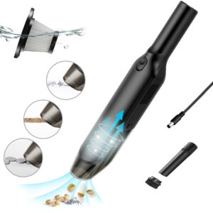 Compact Mini Automobile Vacuum Cleaner: Select between 12V or Rechargeable Wi-fi, Excessive-Energy Transportable Handheld Design